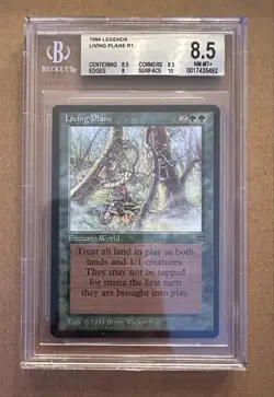 Living Plane - Legends - MTG - BGS 8.5. NM-MT+ w/ a 10 - Image 1