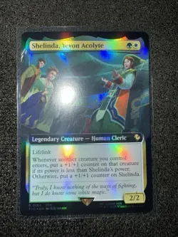 0184 Shelinda, Yevon Acolyte Extended Art Foil Magic The Gathering Final Fantasy - Image 1
