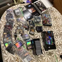 Magic the Gathering Final Fantasy Hundreds Lot Tons Of Stuff. See Description - Image 1