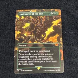 Last March of the Ents (Borderless) Universes Beyond: the Lotr Near Mint - Image 1