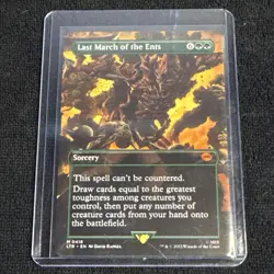 Last March of the Ents (Borderless) Universes Beyond: the Lotr Near Mint - Image 3