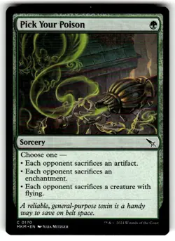 Pick Your Poison Murders at Karlov Manor Regular MTG NM - Image 1