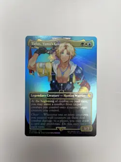 Tidus, Yuna's Guardian (Borderless) Commander: Final Fantasy Foil - Image 1