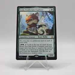 Loot, Exuberant Explorer - FDN #106 Rare - NM / Mint Foundations Single - Image 1