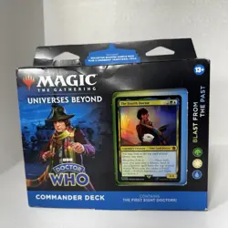 Magic the Gathering Doctor Who Blast from the Past Commander Deck Sealed 195166228815 - Image 1
