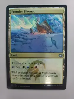 MTG Frontier Bivouac Tarkir: Dragonstorm Foil Uncommon - Image 1