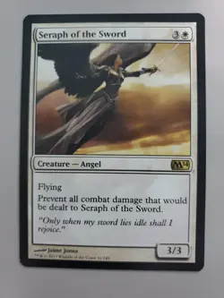 MTG Seraph of the Sword Core Set 2014 Regular Rare - Image 1