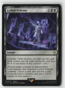 Lethal Scheme (Surge Foil) R Commander: FINAL FANTASY 277 NM - Image 1