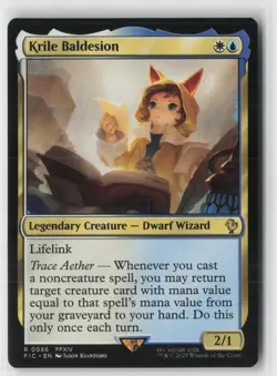 Krile Baldesion (Surge Foil) R Commander: FINAL FANTASY 86 NM - Image 1