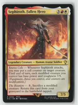 Sephiroth, Fallen Hero R Commander: FINAL FANTASY 92 NM - Image 1