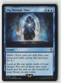 Dig Through Time (Surge Foil) R Commander: FINAL FANTASY 263 NM - Image 1