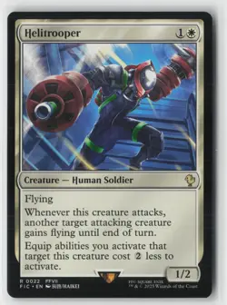 Helitrooper (Surge Foil) R Commander: FINAL FANTASY 22 NM - Image 1