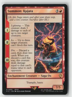 Summon: Kujata R Commander: FINAL FANTASY 61 NM - Image 1