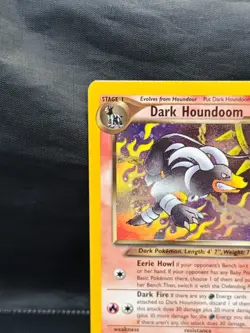 Pokemon Neo Destiny 2002 Dark Houndoom Holo Card 7/105 Rare - Image 3
