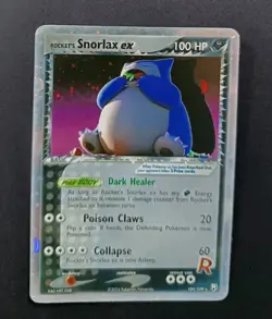 Snorlax ex 104/109 Ex Team Rocket Returns 2004 Vintage Pokemon Card NM/Mint - Image 1