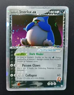 Snorlax ex 104/109 Ex Team Rocket Returns 2004 Vintage Pokemon Card NM/Mint - Image 3