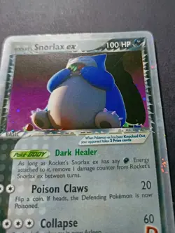Snorlax ex 104/109 Ex Team Rocket Returns 2004 Vintage Pokemon Card NM/Mint - Image 5