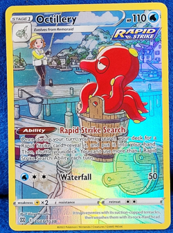 Octillery Brilliant Stars Trainer Gallery NM TG03/TG30 Holo Pokemon Ultra Rare - Image 1
