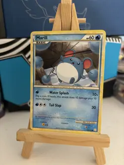 Marill Heartgold & Soulsilver, 74/123 Pokemon Card LP/NM - Image 1