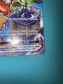 Pokemon TCG Blaziken VMAX Alternate Art Secret Rare 201/198 Chilling Reign - Image 4