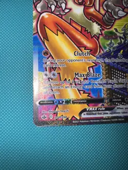Pokemon TCG Blaziken VMAX Alternate Art Secret Rare 201/198 Chilling Reign - Image 5