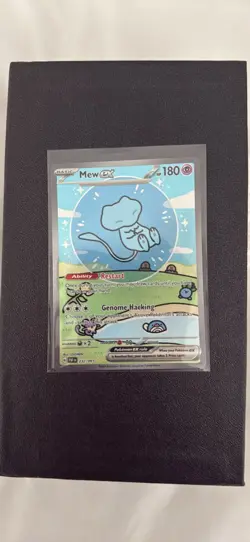 Pokemon TCG Bubble Mew EX 232/091 Special Illustration Rare Paldean Fates - Image 1