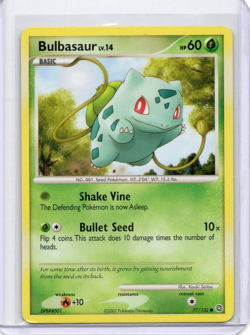 Bulbasaur 77/132 Diamond & Pearl Secret Wonders Pokemon TCG LP - Image 1