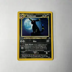 Umbreon Holo Rare 13/75 Neo Discovery Ultd Pokemon TCG 2001 WOTC - Image 1