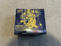 Pokemon TCG Surging Sparks ETB Unopened Sealed (slight tear see Photo) - Image 1