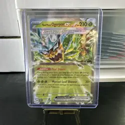 #25 2024 Twilight Masquerade Teal Mask Ogerpon Ex Double Rare - Image 1