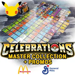 Pokemon Celebrations 25th Master Collection Mcdonalds Promos TCG Complete RARE - Image 1