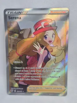 Pokemon Serena (Full Art) SWSH12: Silver Tempest 193/195 Ultra Rare NM - Image 1