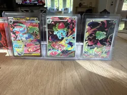 Pokemon TCG Mega-Venusaur-EX, Ivysaur, Bulbasaur Set. - Image 1