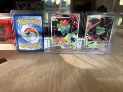 Pokemon TCG Mega-Venusaur-EX, Ivysaur, Bulbasaur Set. - Image 3
