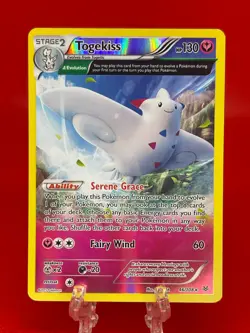Pokemon TCG Togekiss 46/108 XY Roaring Skies Reverse Holo English X&Y 2015 NM - Image 1
