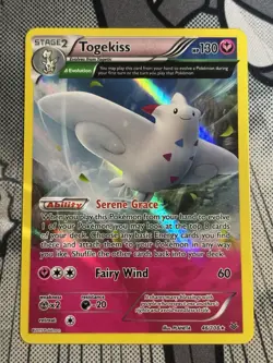Togekiss 46/108 Reverse Holo Rare XY Roaring Skies Pokemon TCG Near Mint - Image 1