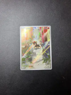 Pokemon TCG Mega Evolution- Litleo 139/132 Illustration Rare-NM. - Image 1