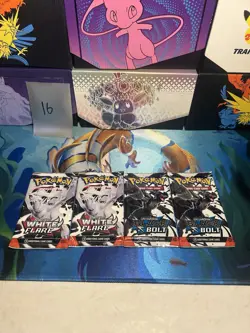 Lot Of 4 - Pokemon: Scarlet and Violet Black Bolt White Flare Booster Packs - Image 5
