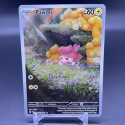 Rare Full Art! 🚨Pokemon Pawmi 226/091 Paldean Fates Illustration Holo 2024 - Image 1