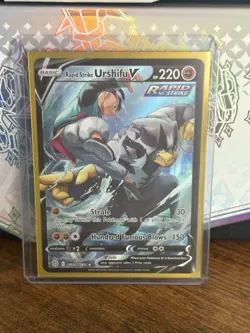 Pokemon Rapid Strike Urshifu V Tg20/Tg30 Swsh09: Brilliant Stars Trainer Gallery - Image 1