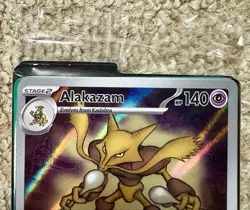 Alakazam 009 Black Star Pokemon Center Promo Mega Evolutions SEALED - Image 3