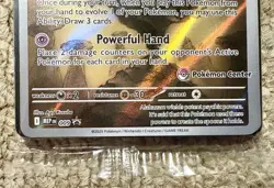 Alakazam 009 Black Star Pokemon Center Promo Mega Evolutions SEALED - Image 4