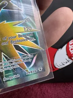 Pokemon TCG Zapdos Holo Full Art Ultra Rare Generations 29/83 - Image 3