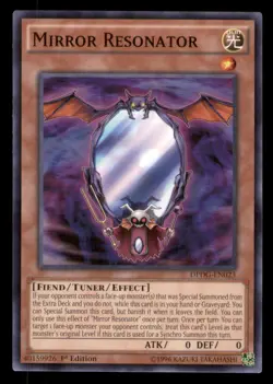 Yugioh Mirror Resonator #DPDG-EN023 Duelist Pack: Dimensional Guardians LP - Image 1