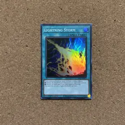 Lightning Storm Super Rare RA01-EN061 - Image 1