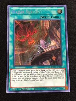 Yugioh Nadir Servant ROTD-EN052 1ST SECRET (NM) - Image 1