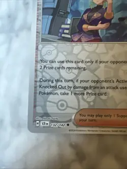 Pokemon TCG Briar Sv07: Stellar Crown Reverse Holo Uncommon Card 132/142 - Image 5