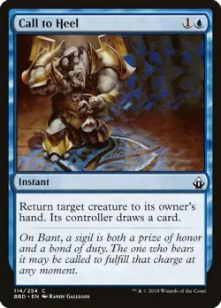 4x Call to Heel MTG Battlebond NM Magic Regular MagicL the Gathering Playset - Image 1