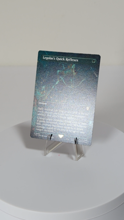 Legolas's Quick Reflexes Borderless Commander LoTR MTG NM Regular - Image 2