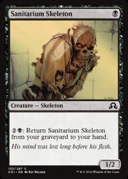 Sanitarium Skeleton - Shadows Over Innistrad #133/297 MTG Magic The Gathering - Image 1